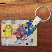 Jaune, Rouge, Bleu von Wassily Kandinsky Schlüsselanhänger (Vorderseite)