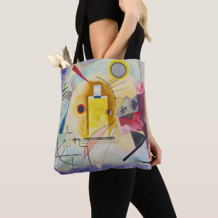 Jaune, Rouge, Bleu von Wassily Kandinsky Tasche