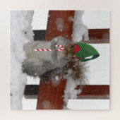 Jaunty Elf Squirrel Puzzle (Horizontal)
