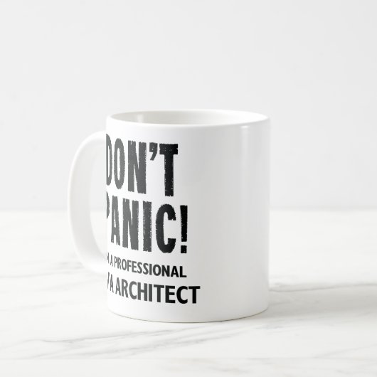 Java Architect Kaffeetasse (Vorderseite Links)