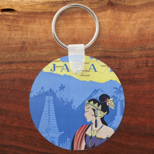 Java besuchen schlüsselanhänger (Vorderseite)