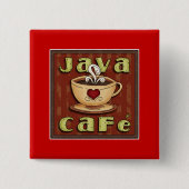 Java-Café Button (Vorderseite)