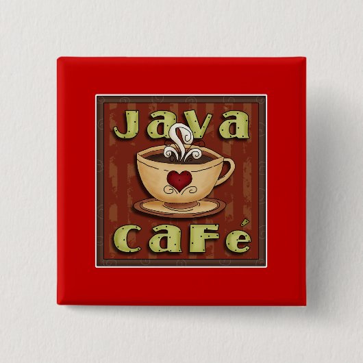 Java-Café Button (Vorderseite)