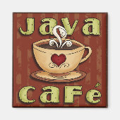 Java Cafe Magnet (Vorne)