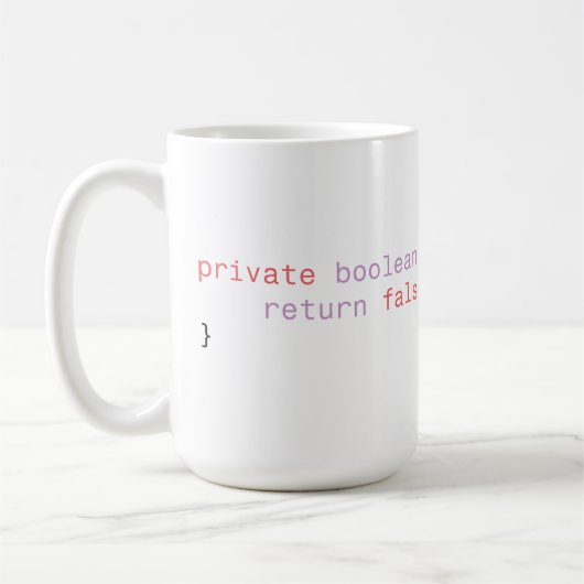 Java-Code Kaffeetasse (Links)
