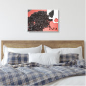 Java Coffee Design Leinwanddruck (Insitu (Schlafzimmer))