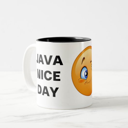 JAVA Coffee Tasse (Vorderseite Links)