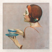 Java-Cup Glasuntersetzer (Vorderseite)