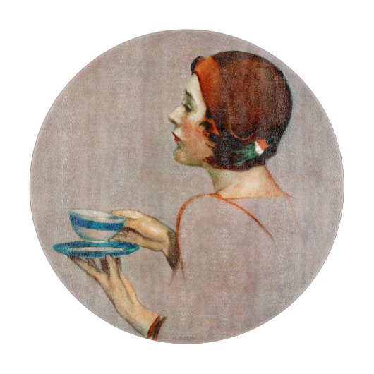 Java-Cup Schneidebrett (Vorderseite)