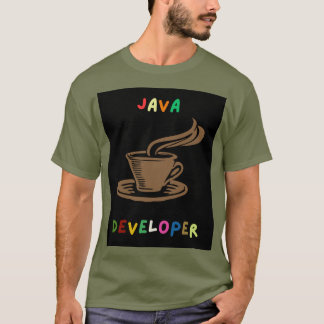 Java Developer Men T - Shirt Black