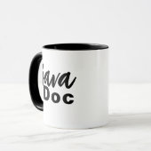 Java Doc Coffee Tasse, Doctor Medical Pun Funny Tasse (Vorderseite Links)