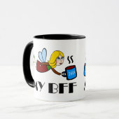 JAVA FAIRY BESTE FREUNDIN TASSE (Vorderseite Links)