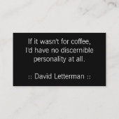 Java-Geschäfts-Getränk-Lochkarte Treuekarte (Rückseite)