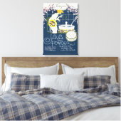 Java Gesichtspuder Vintage Kosmetik Badezimmer Wer Leinwanddruck (Insitu (Schlafzimmer))