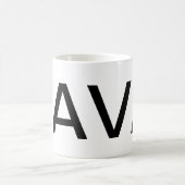 JAVA Giant Text Kaffeetasse (Mittel)