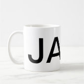 JAVA Giant Text Kaffeetasse (Links)