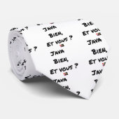 JAVA GUT UND SIE? - Wortspiele Krawatte (Gerollt)