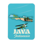 Java indonesia Karte Magnet (Vertikal)