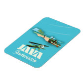 Java indonesia Karte Magnet (Linke Seite)