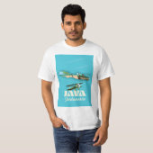 Java indonesia Karte T-Shirt (Vorne ganz)