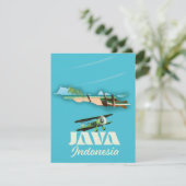 Java Indonesien Karte (Stehend Vorderseite)