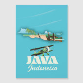 Java Indonesien Karte (Vorderseite)