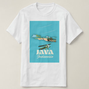 Java Indonesien Karte T-Shirt