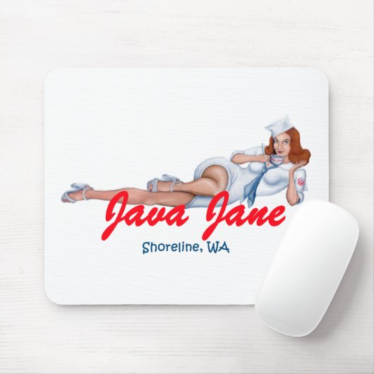 Java Jane-Mauspad Mousepad (Mit Mouse)