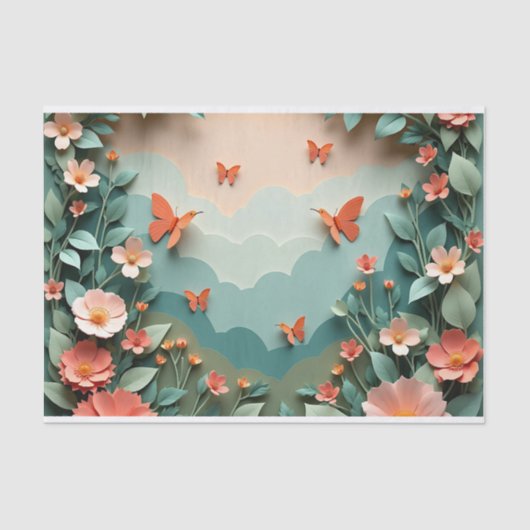 Java Joy: Caffeinated Tissue Wrap for Coffee Lover Seidenpapier (Vorderseite)