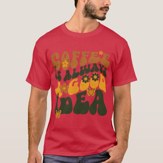Java Joy Kaffee Design Perfektes Geschenk T-Shirt (Vorderseite)