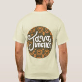 Java Junction Coffee and Bean Shirt Brown Backside (Rückseite)