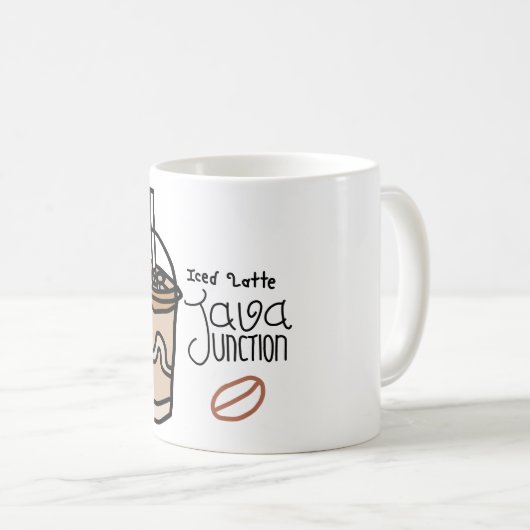 Java Junction Iced Latte Tasse (VorderseiteRechts)
