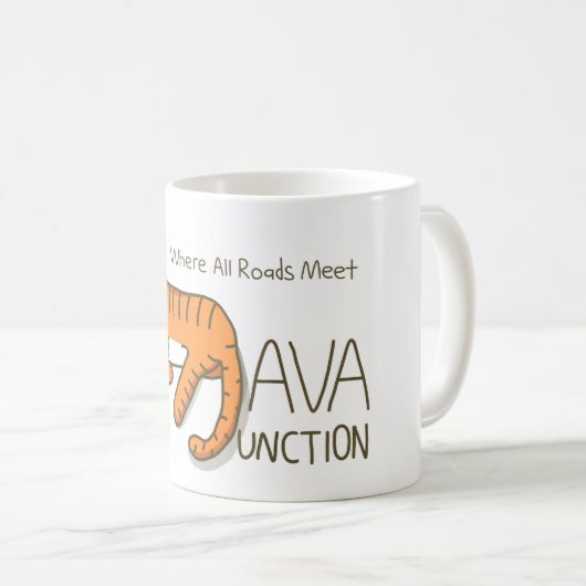 Java Junction Tasse, Sonderausstellung #149 Kaffeetasse (VorderseiteRechts)
