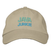 JAVA JUNKIE cap Bestickte Kappe (Vorderseite)