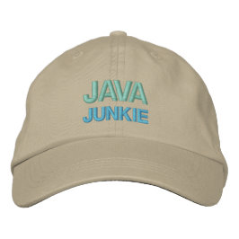 JAVA JUNKIE cap Bestickte Kappe
