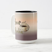 Java Junkie Coffee Lovers Brown Tone Tasse (Vorderseite Links)