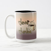 Java Junkie Coffee Lovers Brown Tone Tasse (Links)