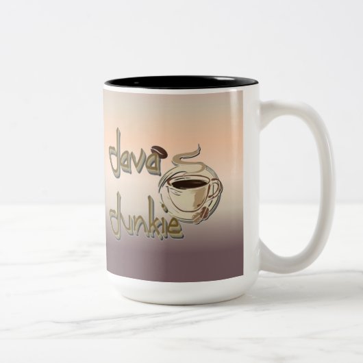 Java Junkie Coffee Lovers Brown Tone Tasse (Rechts)