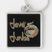 Java Junkie Coffee Lovers Key Chain Schlüsselanhänger (Vorne)