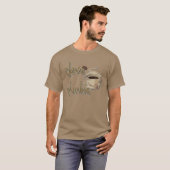 Java Junkie Coffee Lovers T - Shirt (Vorne ganz)