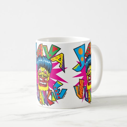Java-Junkie-Tasse Kaffeetasse (VorderseiteRechts)