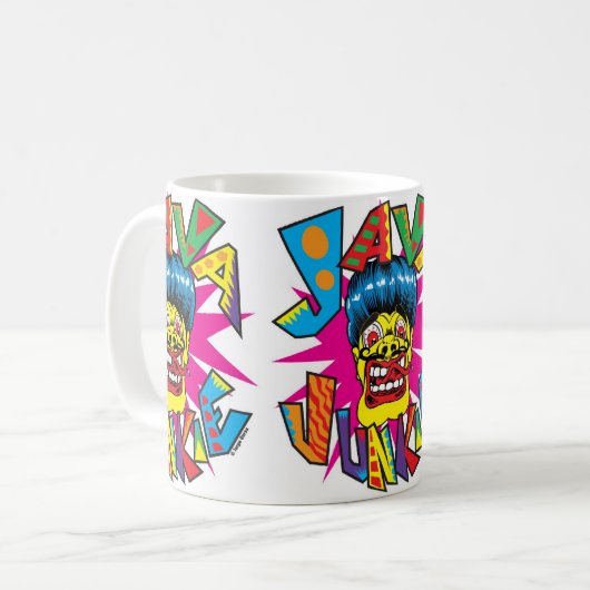 Java-Junkie-Tasse Kaffeetasse (Vorderseite Links)