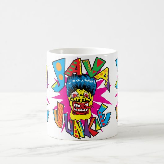 Java-Junkie-Tasse Kaffeetasse (Mittel)