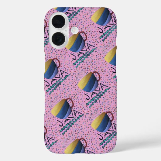 Java-Kaffee Case-Mate iPhone Hülle (Rückseite)