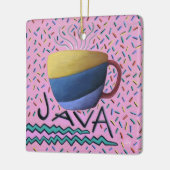 Java-Kaffee Keramikornament (Links)