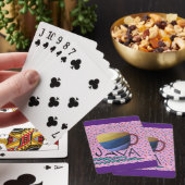 Java-Kaffee-Spielkarten Spielkarten (In Situ)