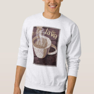 Java-Kaffee-Tassen-Kunst Sweatshirt