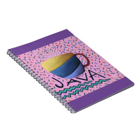 Java-Kaffeemaschine Notizblock (Rechte Seite)