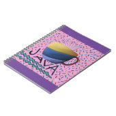 Java-Kaffeemaschine Notizblock (Linke Seite)