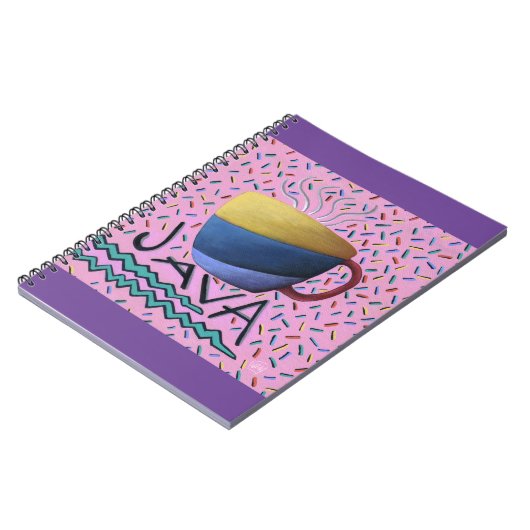 Java-Kaffeemaschine Notizblock (Linke Seite)